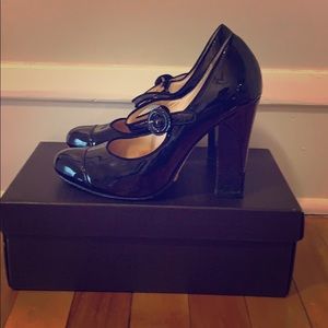 Cole Haan Black Patent Heels, size 6.5
